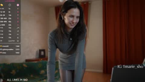 Marie online show from April 15, 7:58 pm