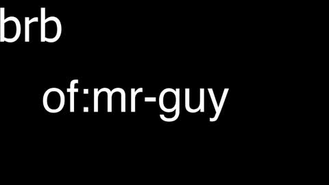 _mrguy_ online show from October 16, 6:40 pm