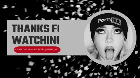 Aimee Jay online show from December 7, 6:37 am