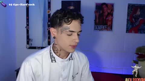 Snapshot of alex_rockstar chatting on March 6, 7:32 pm online show from March 6, 7:32 pm