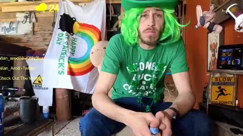 Allan arod online show from March 17, 7:30 pm