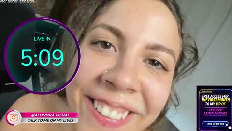 Alondra Suarez online show from April 13, 2:21 pm