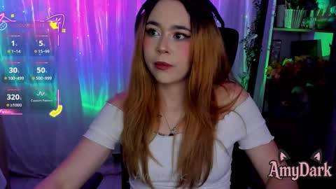 Snapshot of amydarkk chatting on October 6, 10:16 pm Amy online show from October 6, 10:16 pm