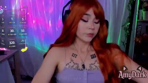 Snapshot of amydarkk chatting on October 2, 12:15 pm Amy online show from October 2, 12:15 pm