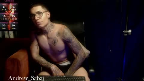 andrew sabaj online show from April 24, 1:40 am