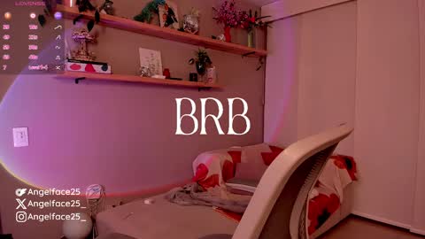 angelface25 online show from February 11, 2:35 am