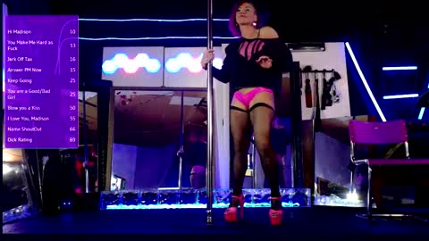 Madison Marie online show from February 8, 8:07 am