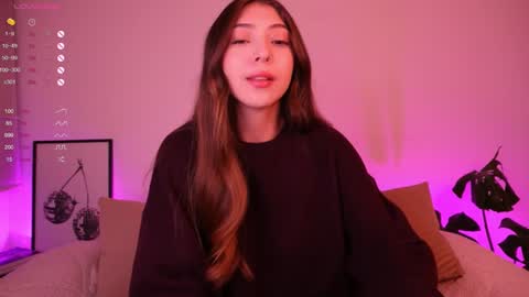 Snapshot of annie_evans24 chatting on January 7, 2:10 am Annie Evans online show from January 7, 2:10 am