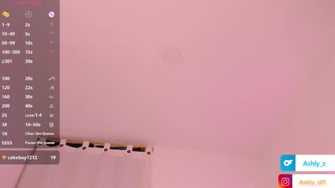 Ashly  online show from November 28, 10:39 pm