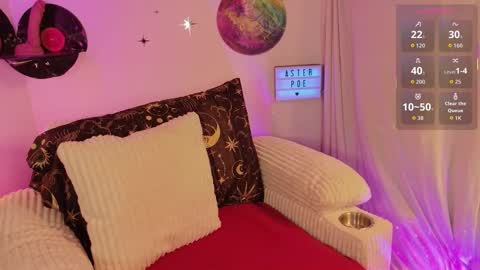 Aster Poe online show from March 12, 10:46 pm