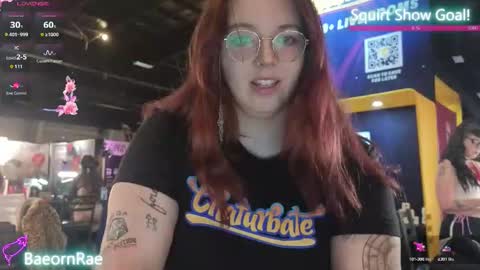 Snapshot of baeornrae chatting on October 17, 9:52 pm Baeorn Rae online show from October 17, 9:52 pm