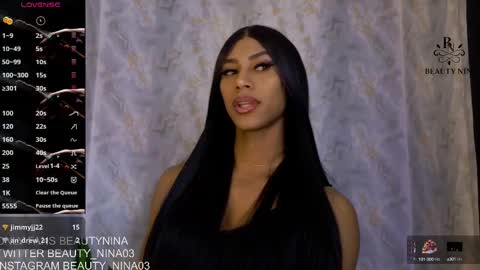 Snapshot of beauty_nina chatting on October 6, 2:57 pm beauty_nina online show from October 6, 2:57 pm