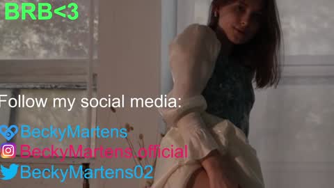 Snapshot of beckymartens chatting on December 25, 4:01 am BeckyMartens come join me on    while im offline here  online show from December 25, 4:01 am