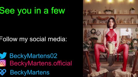 Snapshot of beckymartens chatting on December 27, 3:09 am BeckyMartens come join me on    while im offline here  online show from December 27, 3:09 am