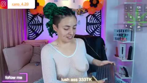 Caro Fisher online show from October 21, 1:05 pm