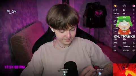 lynxy online show from March 12, 8:20 pm