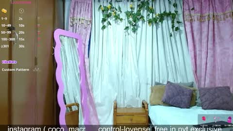 coco_macr online show from April 8, 10:51 am