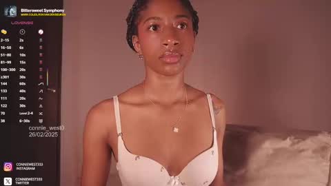 Snapshot of connie_west0 chatting on February 26, 11:09 pm   independent model online show from February 26, 11:09 pm