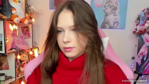 Snapshot of cutierori chatting on December 20, 3:03 am Rori Instagram cutierori online show from December 20, 3:03 am