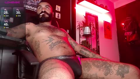 Snapshot of damian_darkside_ chatting on January 16, 3:02 am Damian online show from January 16, 3:02 am