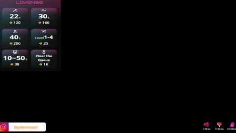 denisse444 online show from August 7, 8:40 pm