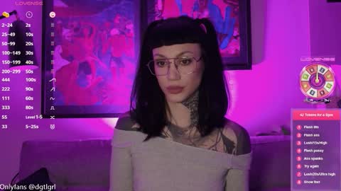 Snapshot of dgtlgrl chatting on October 28, 3:35 pm dgtlgrl online show from October 28, 3:35 pm