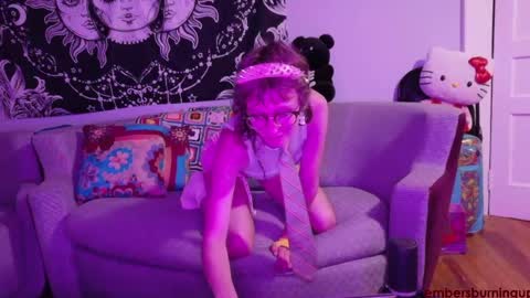 Embersburningup online show from June 5, 1:12 am