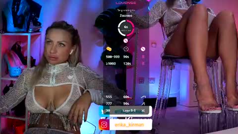 Erika      online show from July 28, 12:45 pm