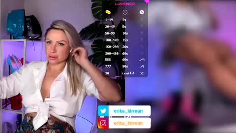 Erika      online show from June 22, 2:24 pm