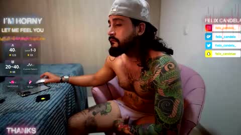 Felix Candela  online show from February 28, 7:23 am