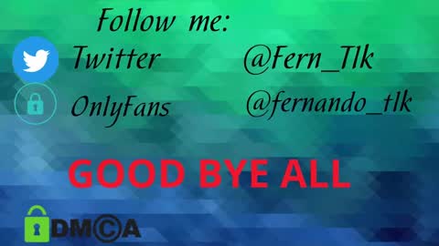 Snapshot of fernando_tlk chatting on October 4, 9:01 pm Fern Tlk online show from October 4, 9:01 pm