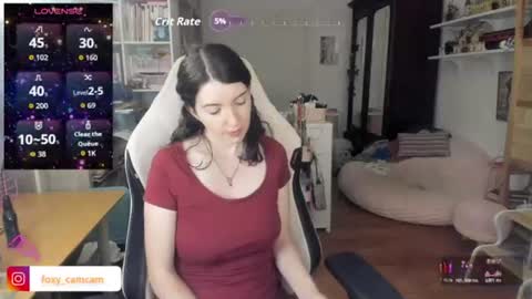 Foxy online show from July 8, 8:34 pm