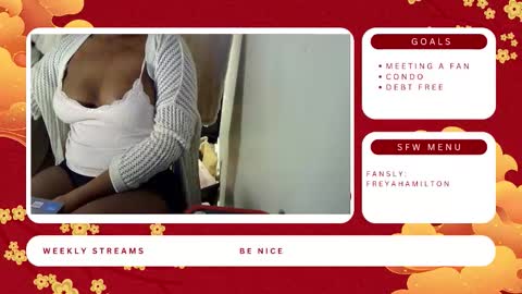 Freya Hamilton online show from March 21, 11:08 pm