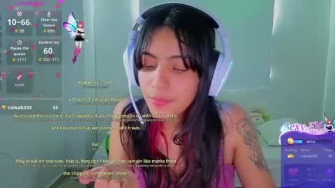 Helia Transfem and Amy online show from April 16, 8:09 pm