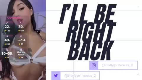  holly princess mermaid  online show from February 23, 7:43 am