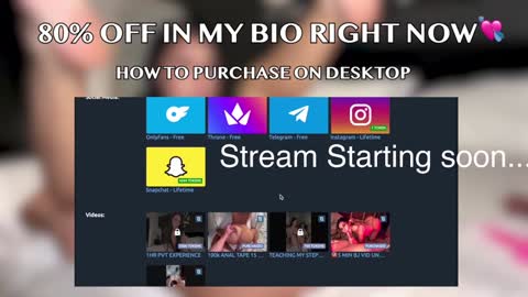 itskassielee online show from February 10, 3:31 am