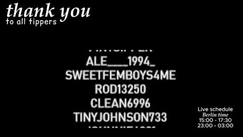 Jenny online show from June 3, 2:33 pm