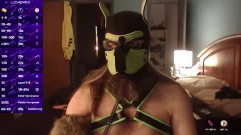 kinkywolf87 online show from October 16, 5:07 am