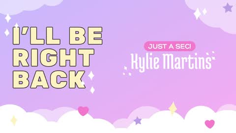 Kylie online show from June 3, 2:33 pm
