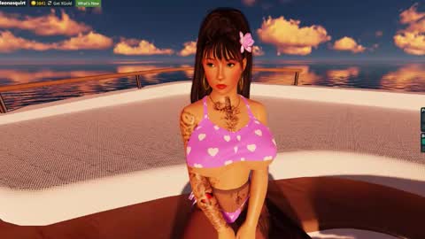 Leona online show from February 15, 12:57 am