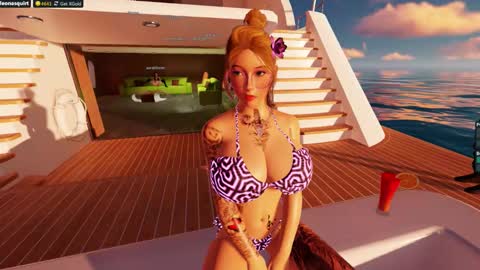 Leona online show from February 24, 1:19 am