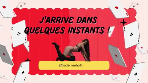 Lucie hot follow me on  online show from November 10, 10:07 am