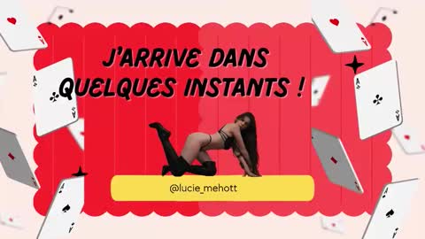 Lucie hot follow me on  online show from November 18, 7:17 pm