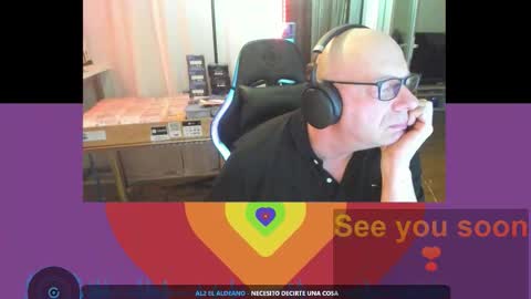 Andy online show from February 21, 1:30 am