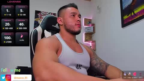 Snapshot of marco_diaz1 chatting on March 6, 9:31 pm Marco Diaz online show from March 6, 9:31 pm