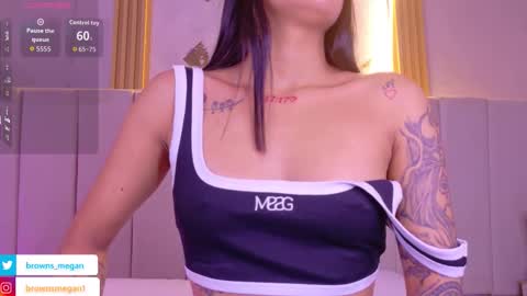 Megan  online show from February 23, 1:24 pm