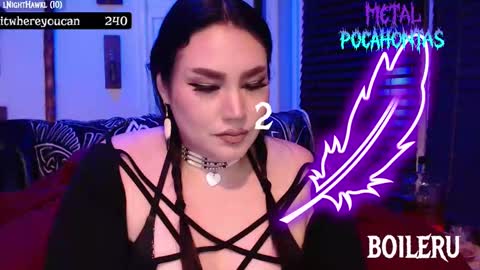 MetalPocahotass online show from September 22, 1:21 am