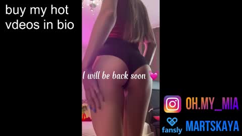 Mia Martskaya online show from February 21, 7:56 am