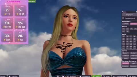 Mia online show from December 13, 9:10 pm