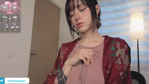 midori__san online show from October 13, 2:52 pm